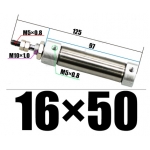 cylinder pneumatic (กระบอกลม นิวเมตริกส์) CDJ2B16X50B